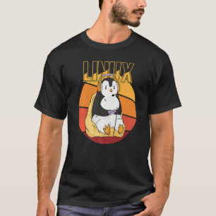 Gamer Penguin Linux Root Party Nerd Programmierer T-Shirt