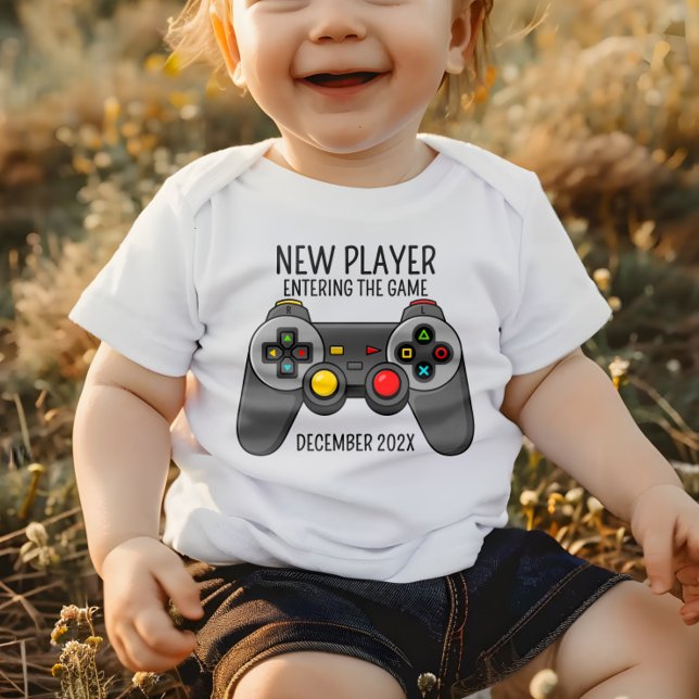 Gamer Player 3 hat das Spiel gestartet Baby Strampler (Von Creator hochgeladen)