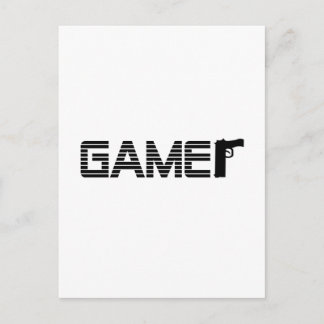 Gamer Postkarte