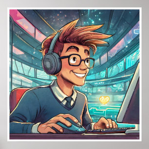 Gamer - Print Poster