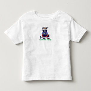 Gamer Raccoon: Level Up mit Cuteness Baby T - Shir Kleinkind T-shirt