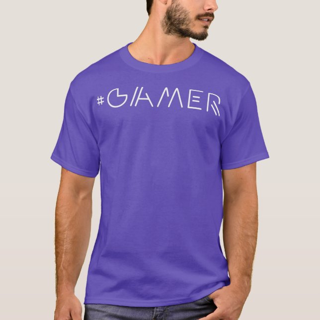 GAMER Retro Gaming Vintag Gamer Videospiel T-Shirt (Vorderseite)
