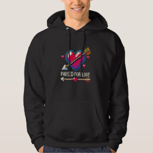 Gamer Romance Video Games Herz Pixel Art Gaming P Hoodie