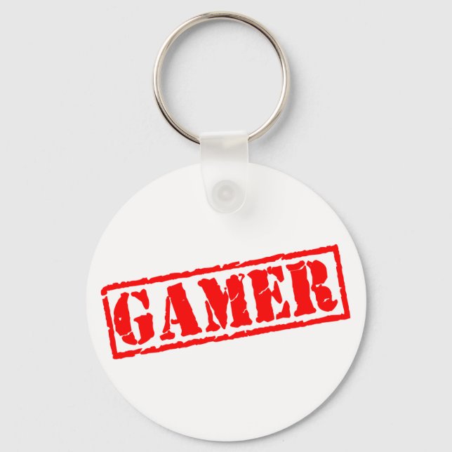 Gamer Schlüsselanhänger (Vorderseite)