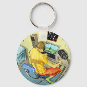 Gamer Schlüsselanhänger