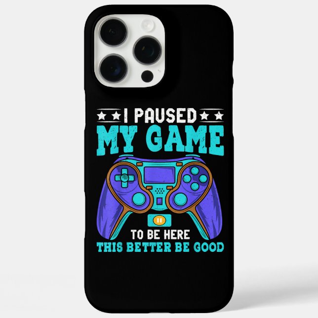 Gamer Shirt Boys Men Kids Teens hielt mein Spiel a Case-Mate iPhone Hülle (Rückseite)