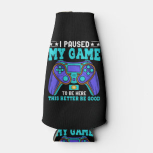 Gamer Shirt Boys Men Kids Teens hielt mein Spiel a Flaschenkühler