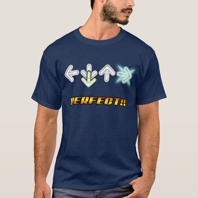 Gamer Shirt - Perfekte Tanzbewegungen (Vorderseite)