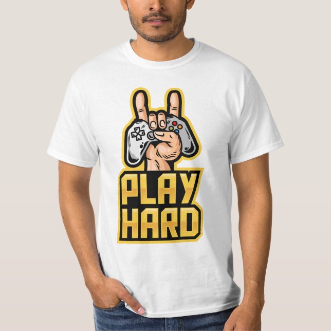 Gamer-Shirts T-Shirt (Vorderseite)