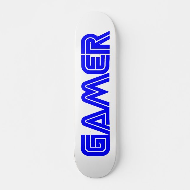 Gamer Skateboard Oldschool (Vorne)