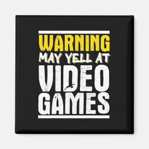 Gamer Skelett Gaming Videospiele Magnet