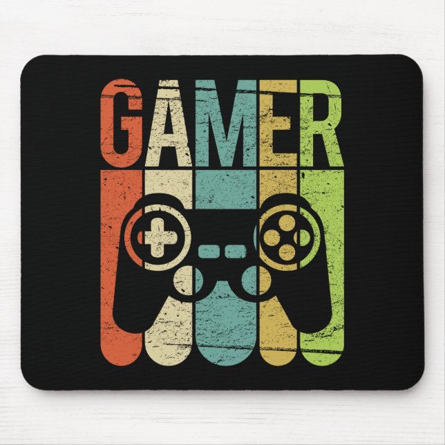 Gamer-Spiel-Prüfer Mousepad (Vorne)