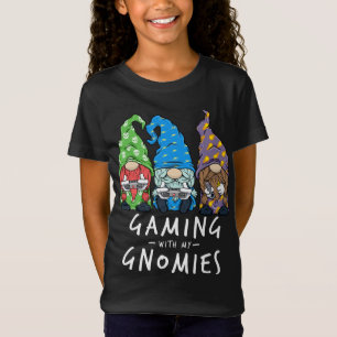 Gamer spielt mit meinen Gnomen T-Shirt