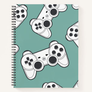 Gamer Spiral Notebook Notizbuch