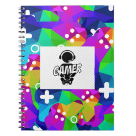 "GAMER" SPIRALKANALBOUND NOTEBOOK NOTIZBLOCK