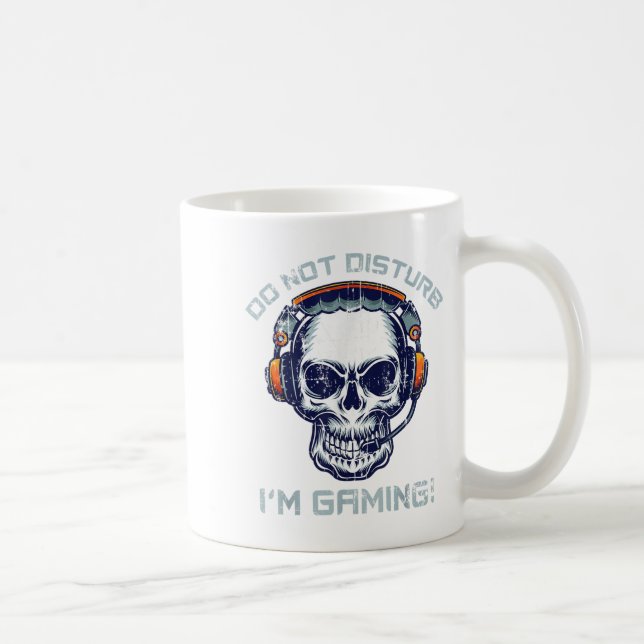 Gamer - Störe nicht, dass ich spiele - Gaming-Gesc Kaffeetasse (Rechts)