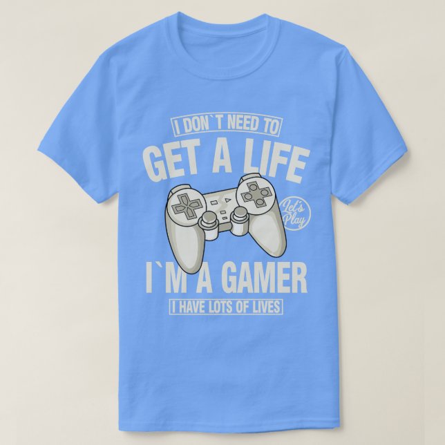 Gamer T-Shirt (Design vorne)