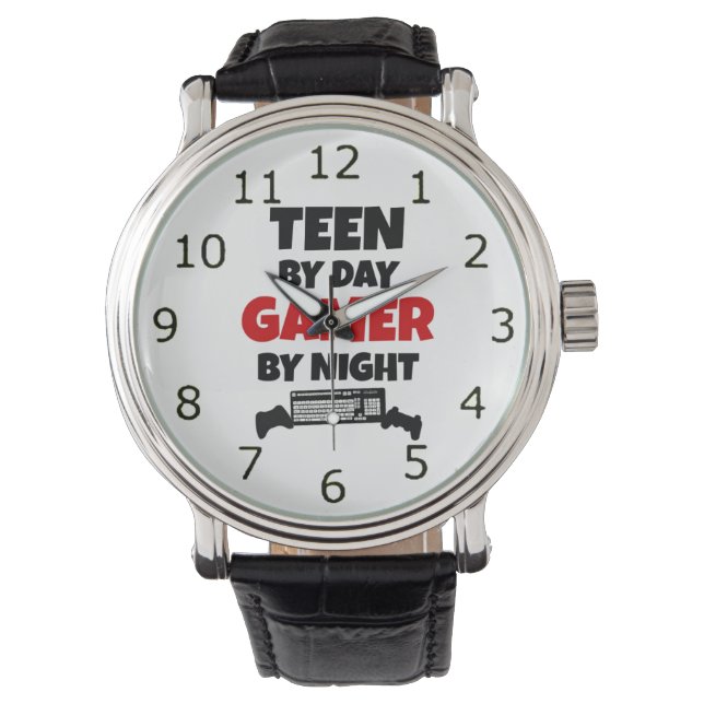 Gamer Teen Armbanduhr (Vorderseite)
