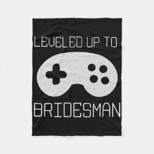 Gamer Trauzeuge Achievement Meme aufgestuft Fleecedecke