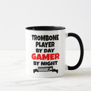 Gamer Trombone Player Tasse
