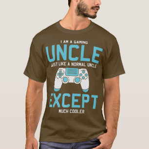 Gamer Uncle Funny Gaming Geschenke für Onkel Video T-Shirt