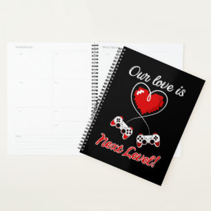 Gamer Valentine Planner Planer