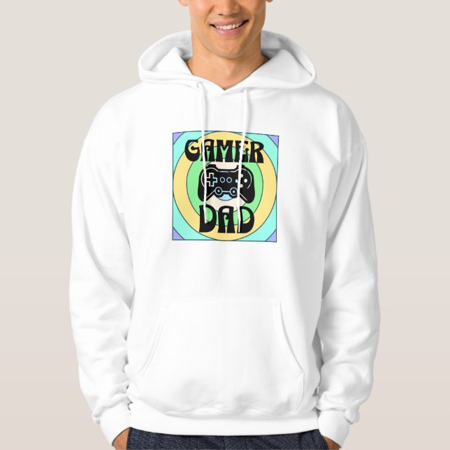 Gamer Vater Hoodie (Vorderseite)