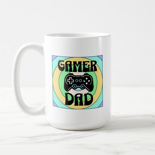 Gamer Vater Kaffeetasse (Links)