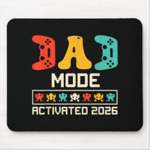 Gamer-Vater-Modus aktiviert 2026 Funny Future Vate Mousepad