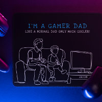 Gamer Vater | Monogram Vatertag