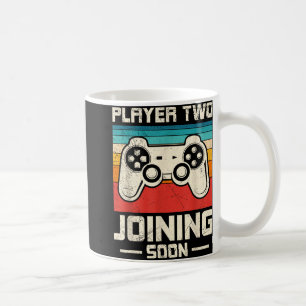 Gamer Vater Player Two Joining Bald wird es lustig Kaffeetasse