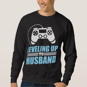 Gamer-Verlobung, die bis zum Ehemann planiert Sweatshirt