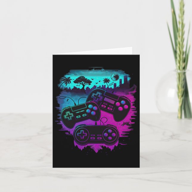 Gamer Video Game Controller 15 Karte (Vorderseite)