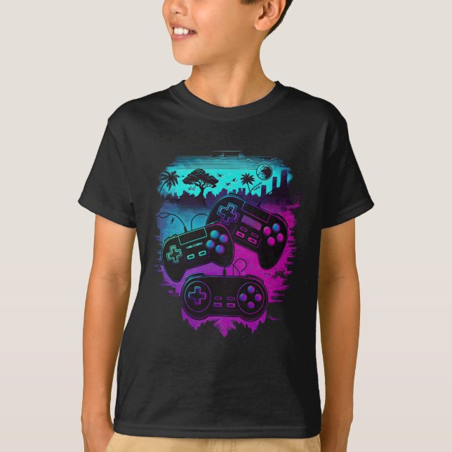 Gamer Video Game Controller 15 T-Shirt (Vorderseite)