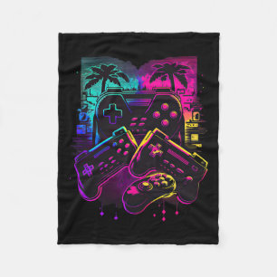 Gamer Video Game Controller 16 Fleecedecke