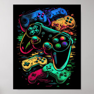 Gamer Video Game Controller 17 Poster