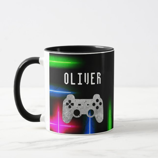 Gamer Video Game Controller Neoname Tasse (Links)