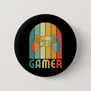 Gamer Video Games Player for Game Player Gamer Vat Button