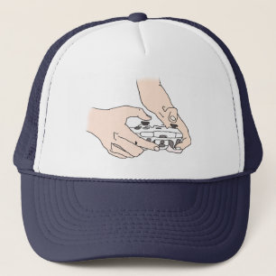 Gamer Video Gaming Games Truckerkappe