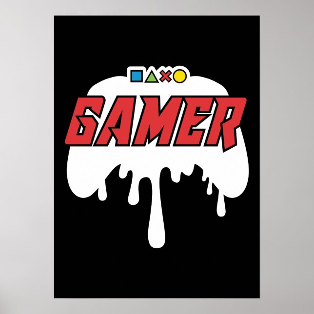 Gamer - Videospiel, Gaming Poster (Vorne)