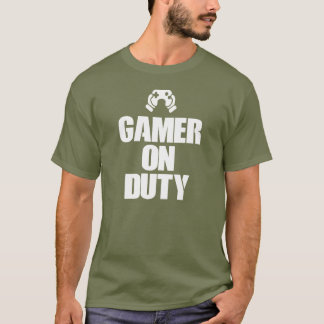 Gamer-Videospiel im Dienst T-Shirt