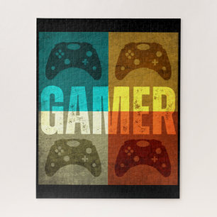 GAMER VINTAG VIDEO GAME CONTROLLER PUZZLE