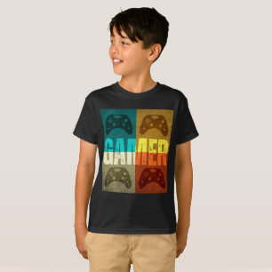 GAMER VINTAGE VIDEOSPIELKONTROLLER T-Shirt