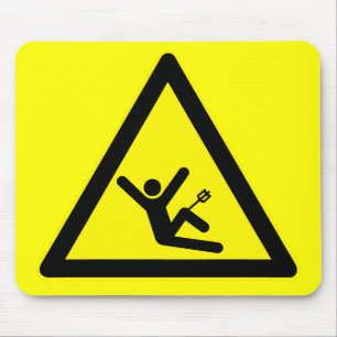 Gamer Warning Mousepad