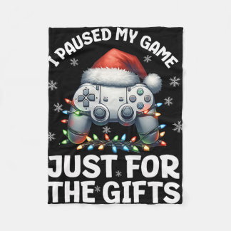 Gamer Weihnachten Gaming Xmas Videospiele Jungen C Fleecedecke