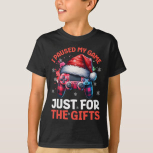 Gamer Weihnachten Gaming Xmas Videospiele Jungen C T-Shirt