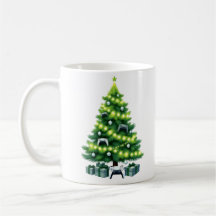 Gamer-Weihnachtstasse