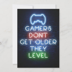 Gamer werden nicht älter save the date