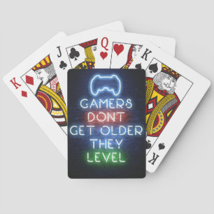 Gamer werden nicht älter spielkarten
