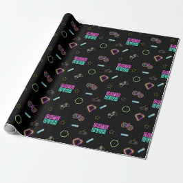 Gamer Wrapping Paper Roll Geschenkpapier